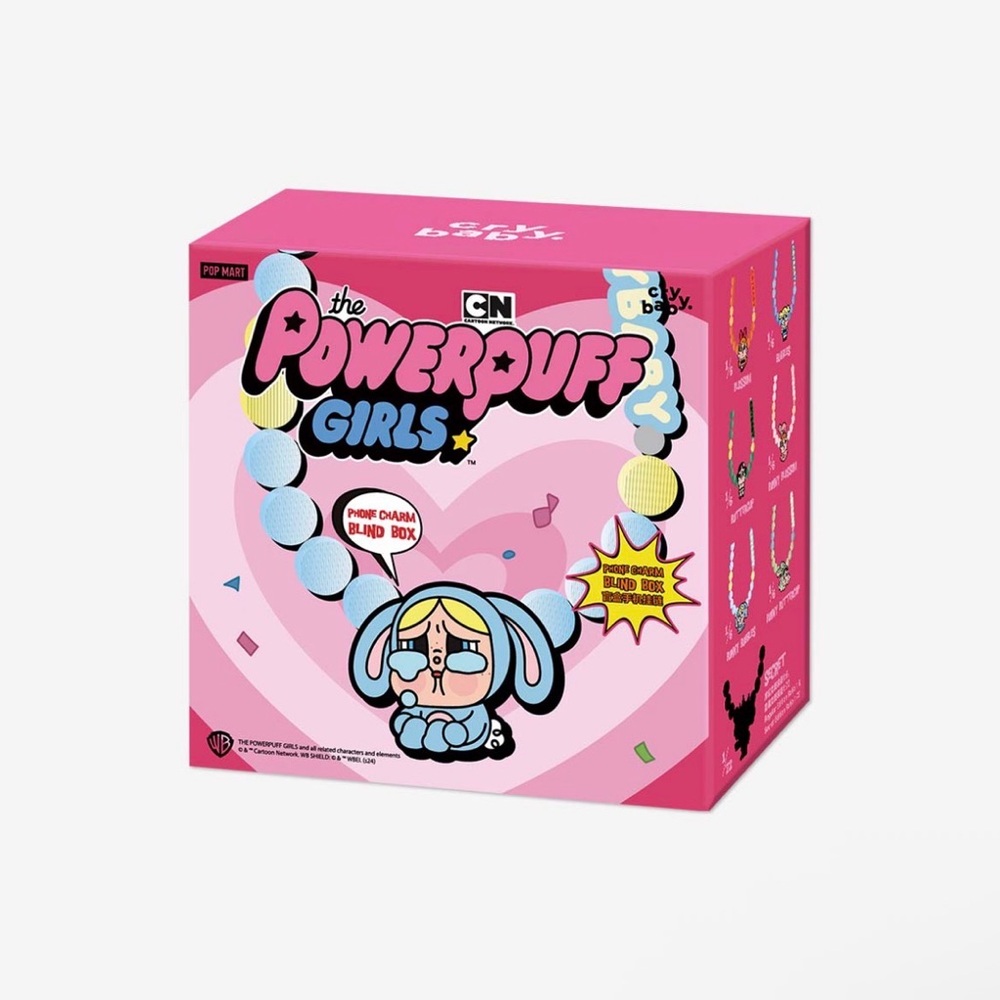 CRYBABY X Powerpuff Girls Phone Charm Blindbox
